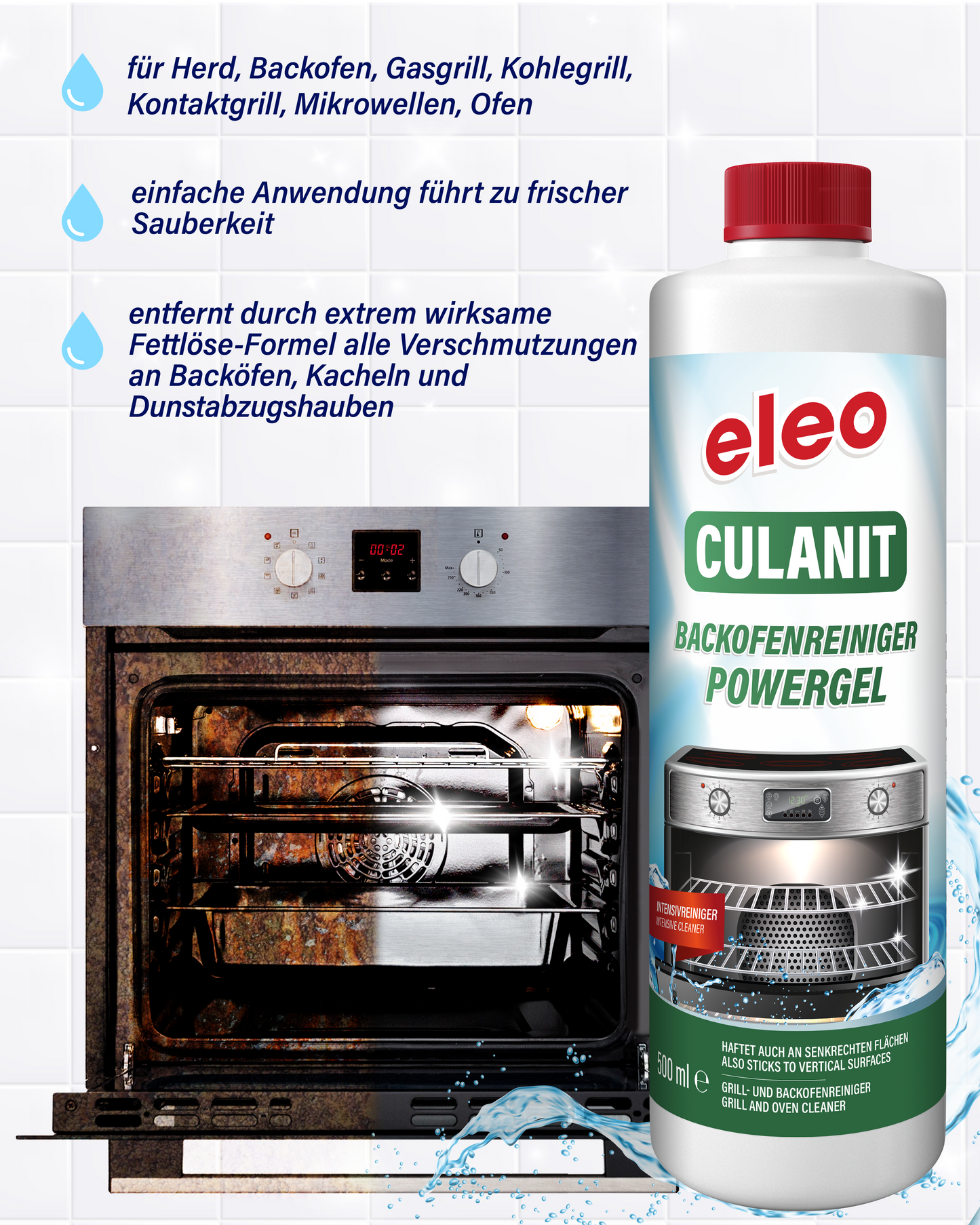 culanit Powergel - Backofen Gel