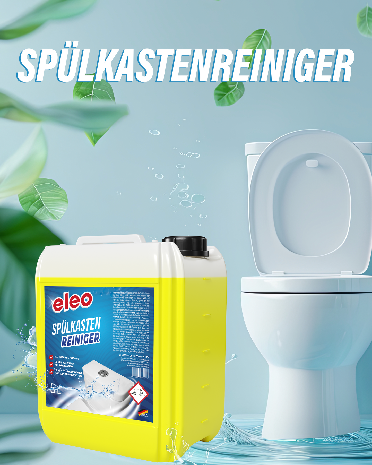 Spülkasten Reiniger