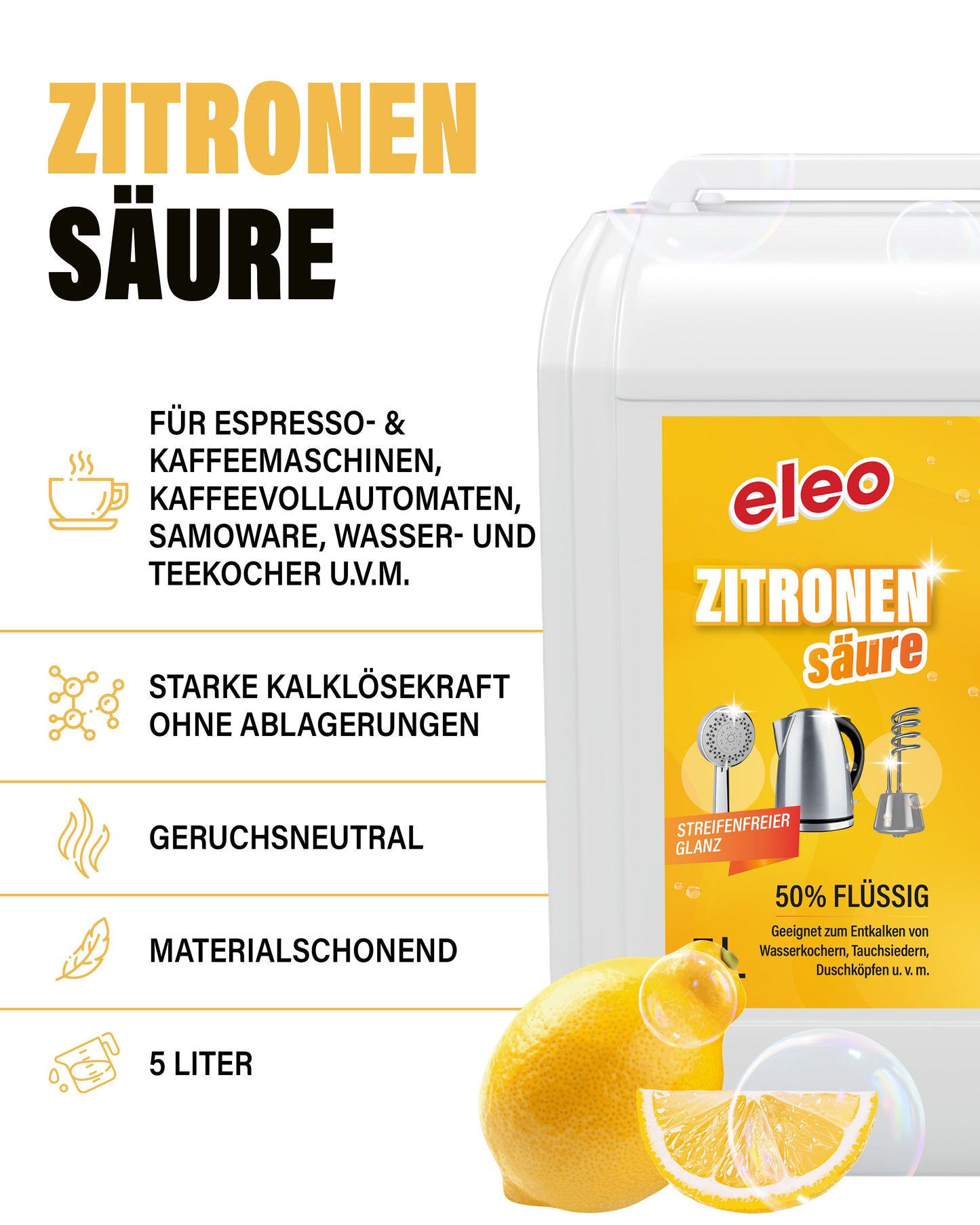 Zitronensäure 50% flüssig