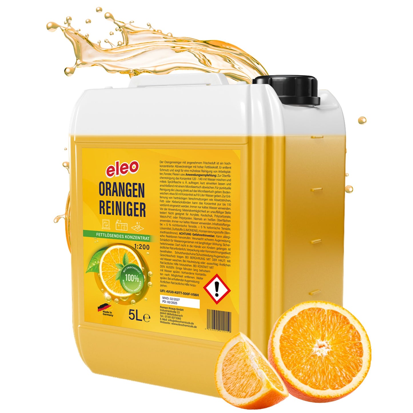 Orangenreiniger