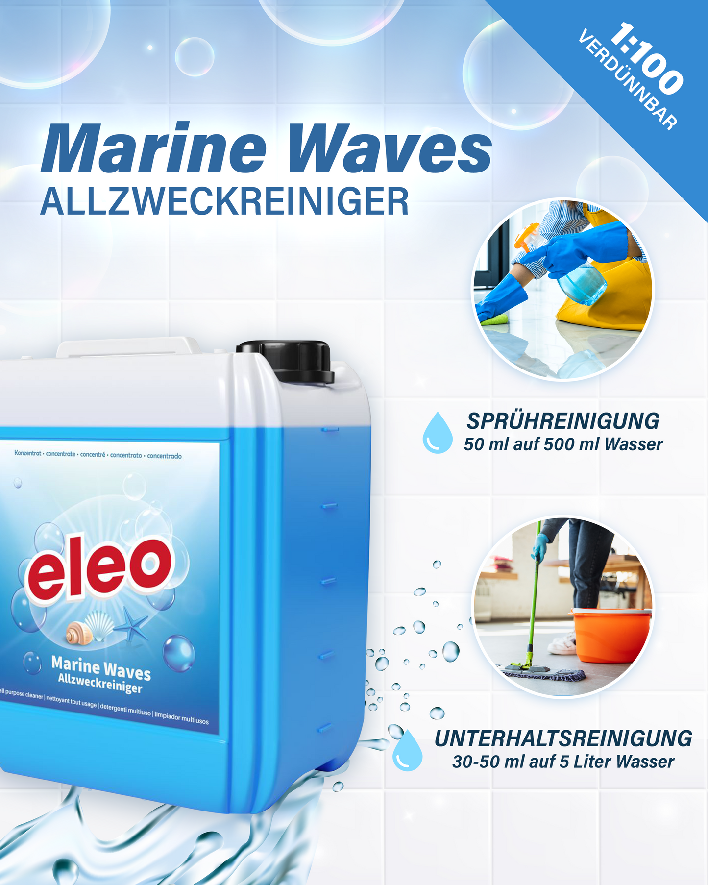 Allzweckreiniger Marine Waves