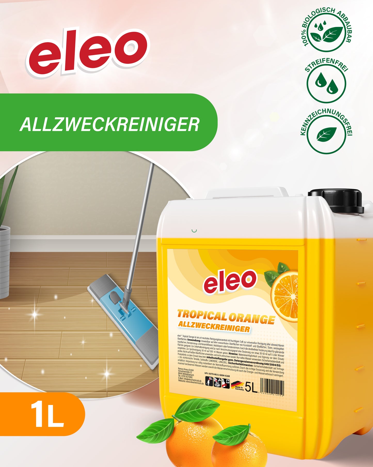 Allzweckreiniger Tropical Orange