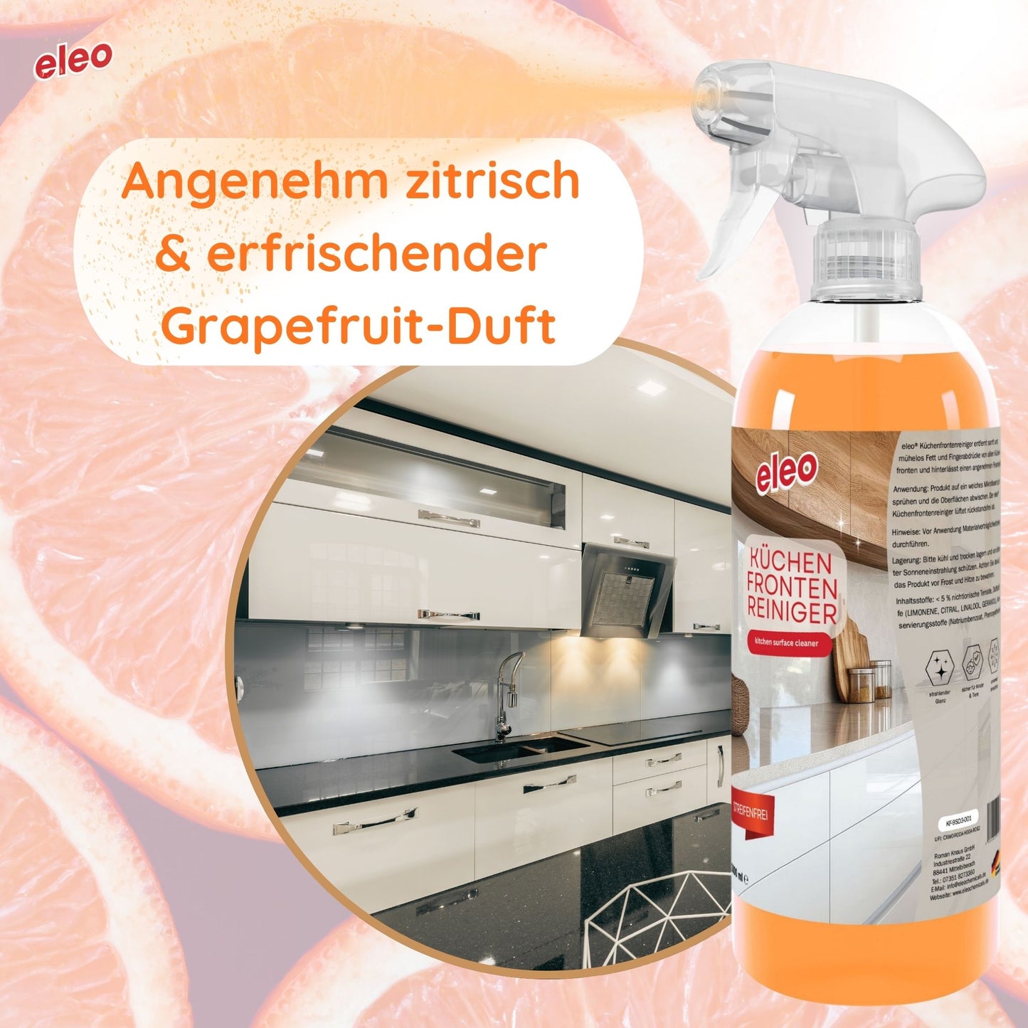 Küchenfronten Reiniger