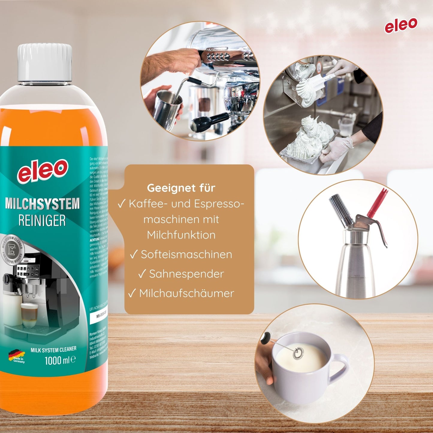 Milchsystem Reiniger
