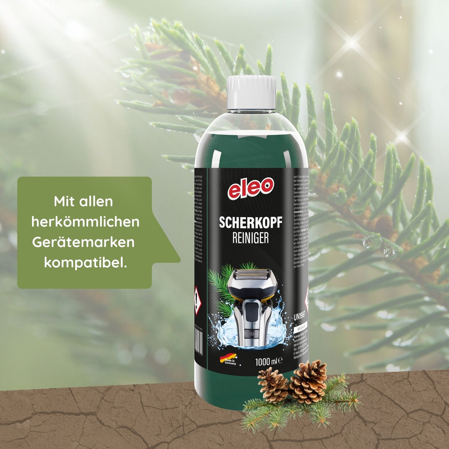 Scherkopfreiniger